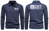 Thumbnail for GOT AIRPORT LONG SLEEVE POLO