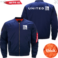 Thumbnail for UNITED AIRLINE JACKET MA1 BOMBER