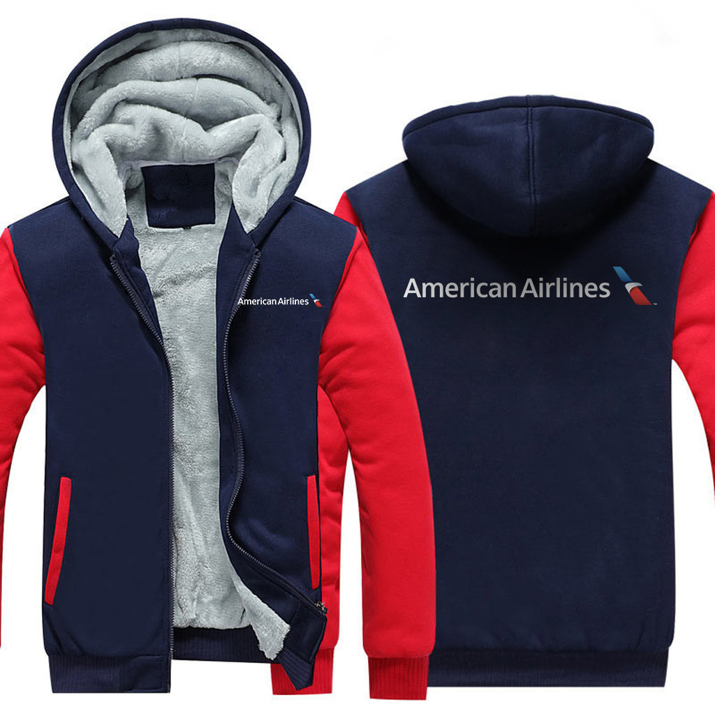 AMERICAN AIRLINES  JACKETS FLEECE SWEATSHIRT 1