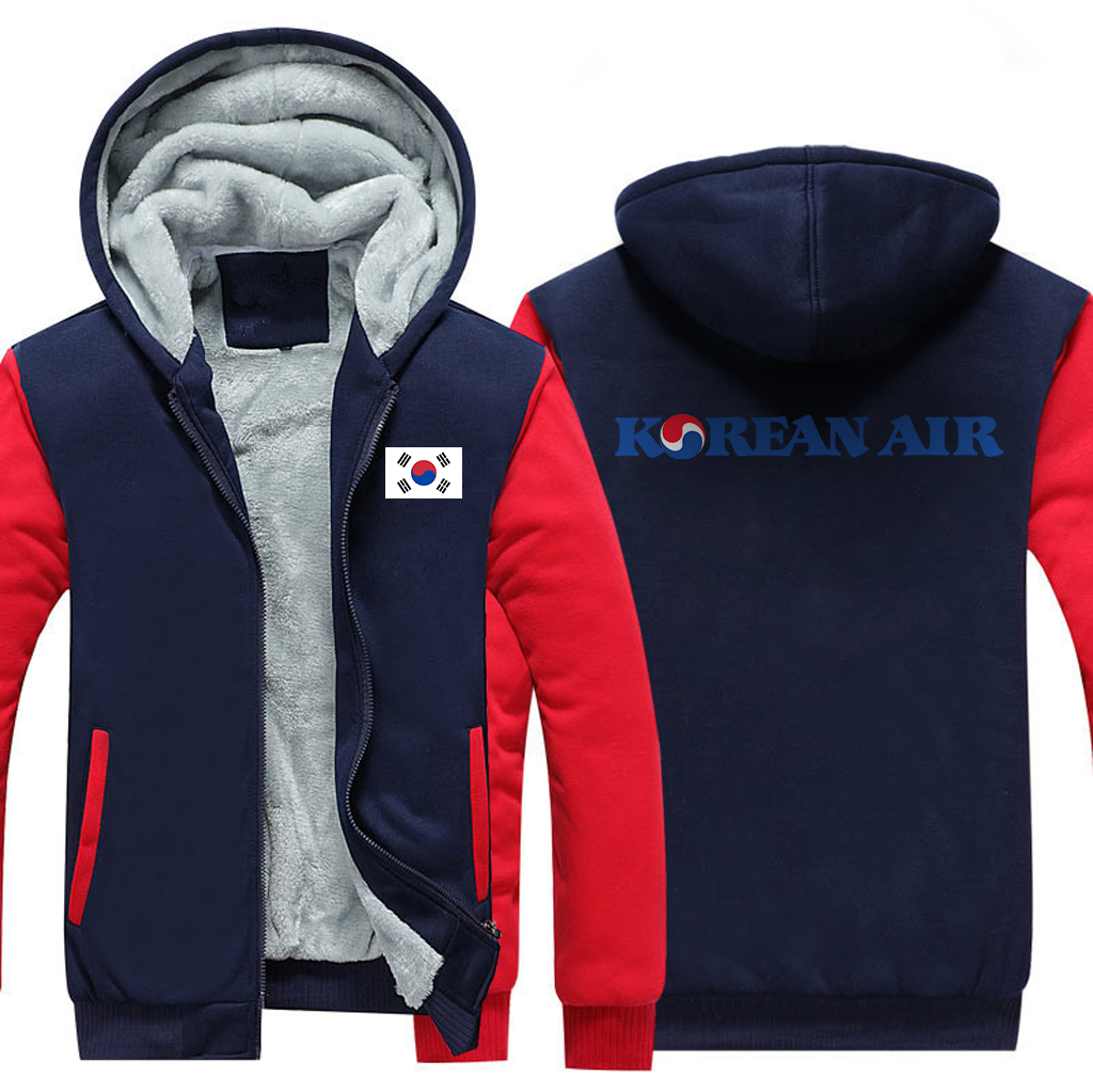 KOREAN AIRLINES  JACKETS FLEECE SWEATSHIRT