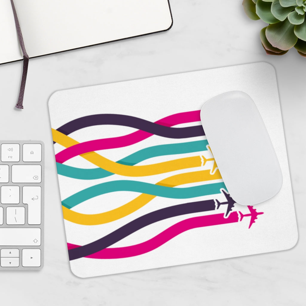 AIRCRAFT HEARTBEAT  -  MOUSE PAD Printify