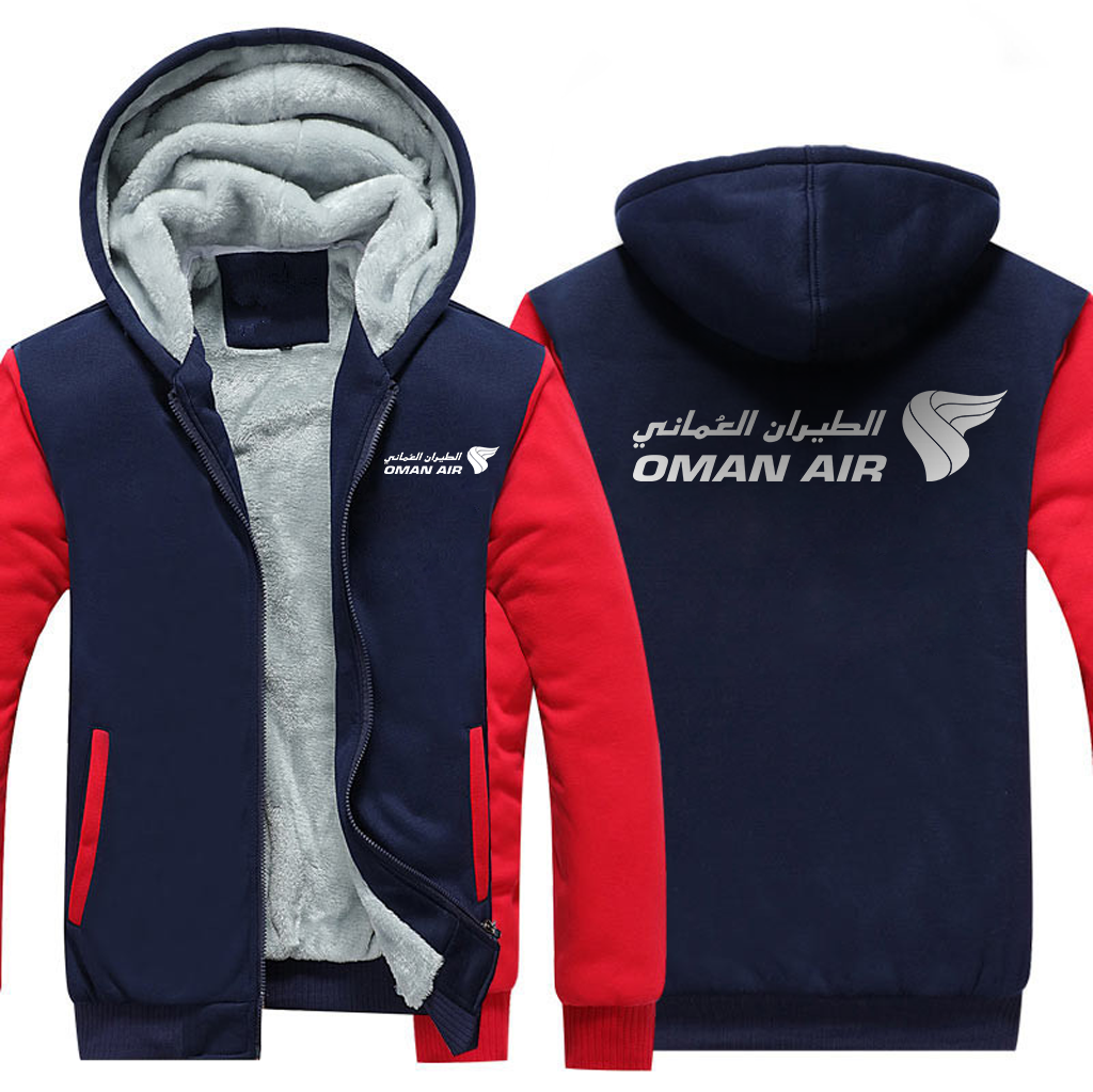 OMAN AIRLINES  JACKETS FLEECE SWEATSHIRT