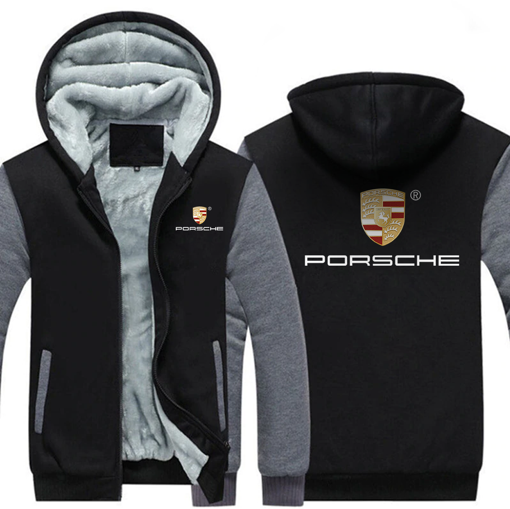 PORSCHE  AUTOMOBILE  FLEECE SWEATSHIRT