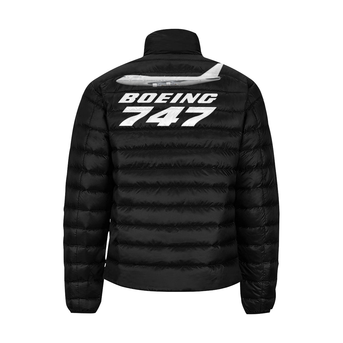 BOEING 747 Men's Stand Collar Padded Jacket e-joyer