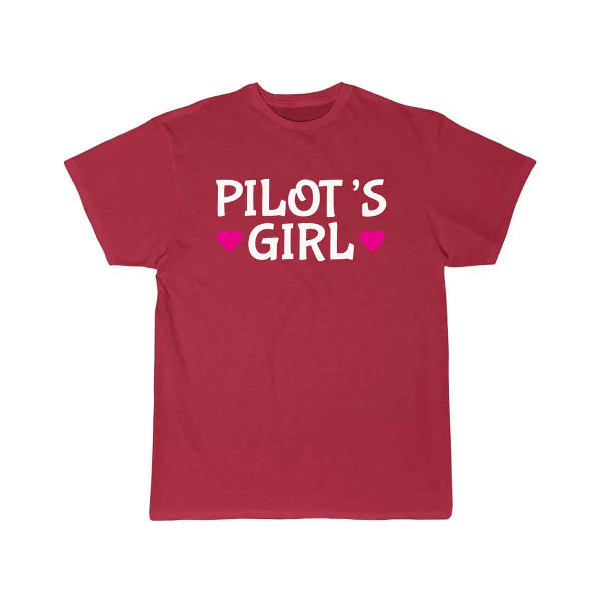 Pilot's Girl Cute Pilot Wife Girlfriend T-shirt T-SHIRT THE AV8R