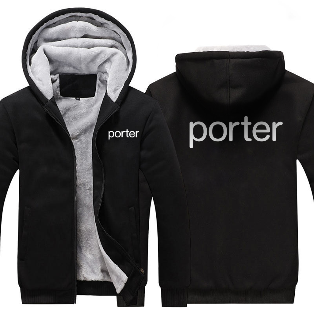 PORTER AIRLINES  JACKETS FLEECE SWEATSHIRT