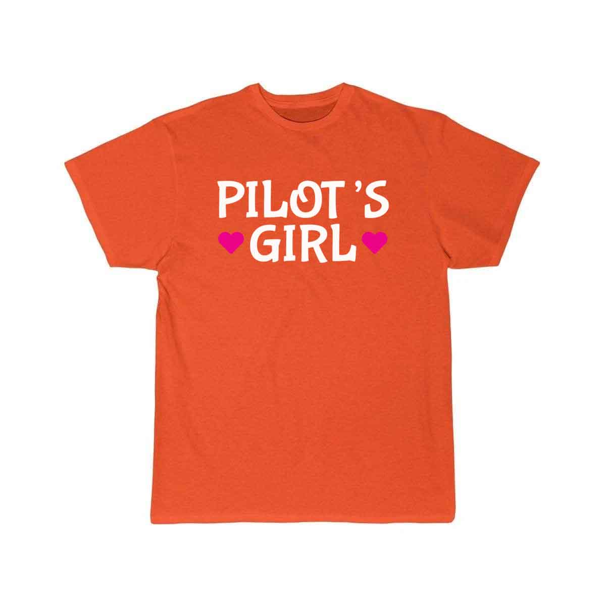 Pilot's Girl Cute Pilot Wife Girlfriend T-shirt T-SHIRT THE AV8R