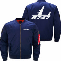 Thumbnail for Boeing 747 Ma-1 Bomber Jacket Flight Jacket Aviator Jacket THE AV8R