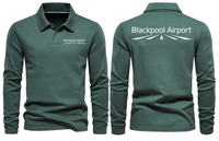 Thumbnail for BLACKPOOL AIRPORT LONG SLEEVE  POLO