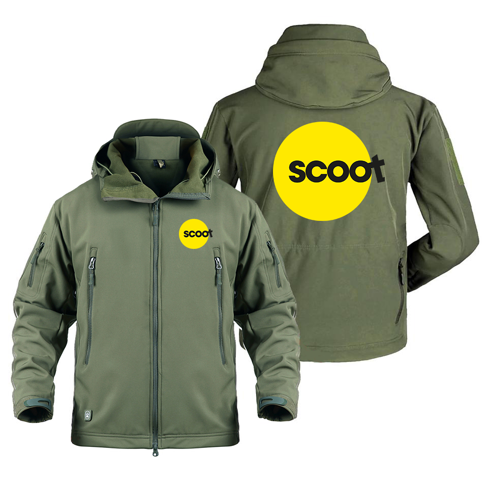 SCOOT AIRLINES DESIGNED MILITARY FLEECE THE AV8R