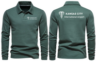 Thumbnail for KANSAS AIRPORT LONG SLEEVE  POLO