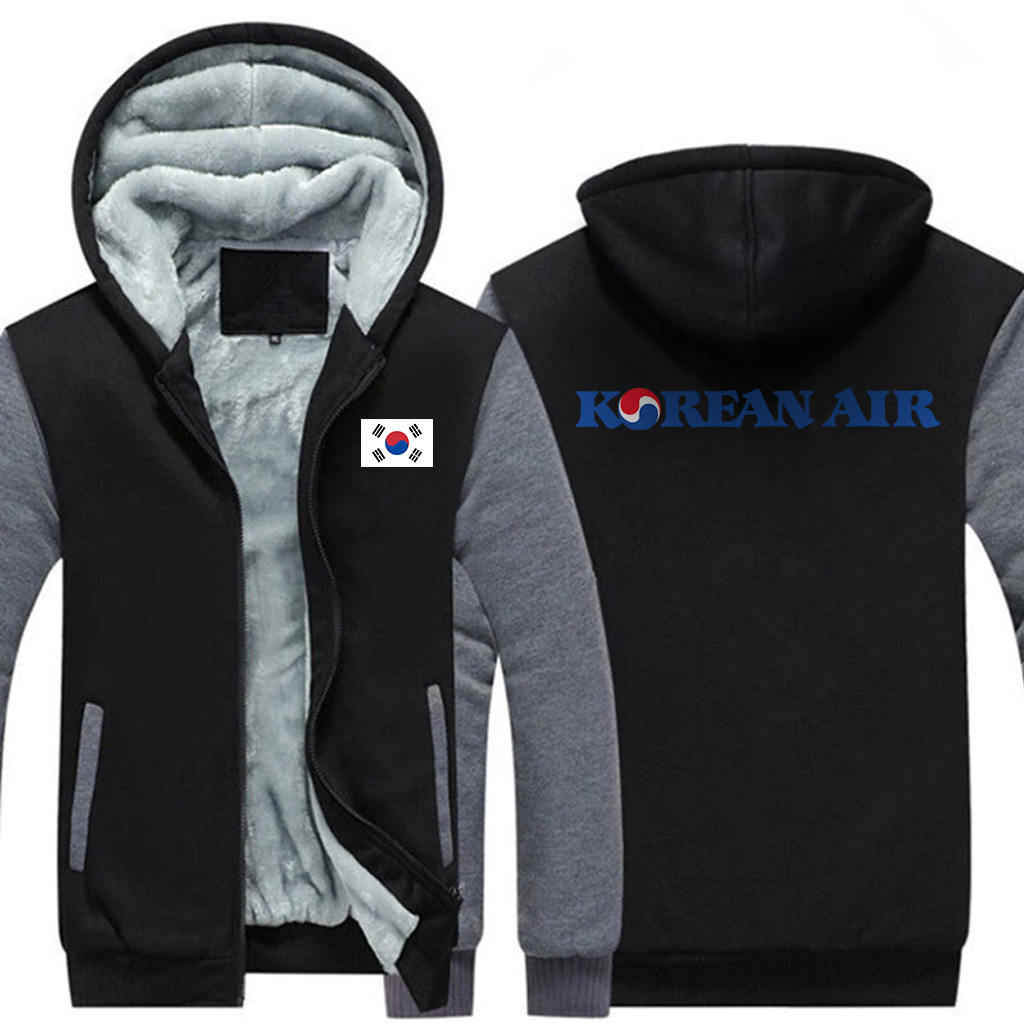 KOREAN AIRLINES  JACKETS FLEECE SWEATSHIRT