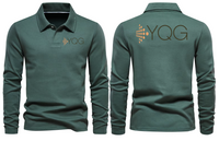 Thumbnail for YQG AIRPORT LONG SLEEVE  POLO