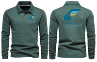 Thumbnail for WHICITA AIRPORT LONG SLEEVE  POLO