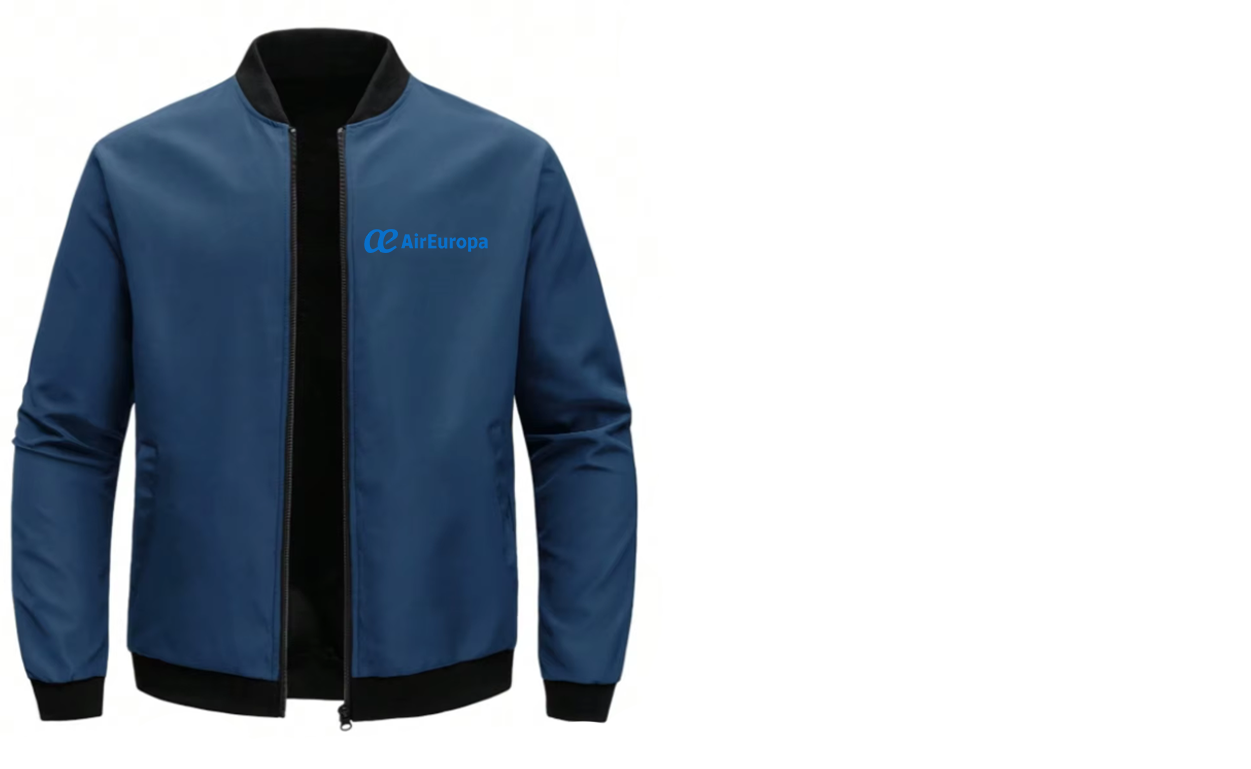 AIR EUROPA LOOSE SOLID COLOR JACKET