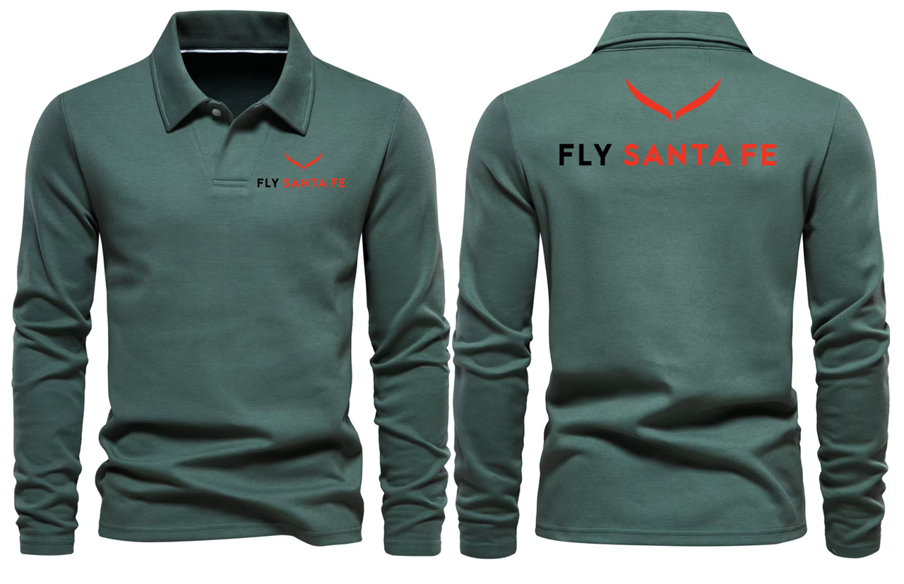 SANTA AIRPORT LONG SLEEVE  POLO