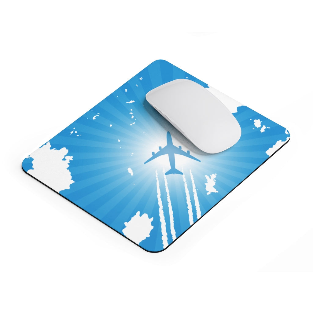 AVIATION  HEARTBEAT -  MOUSE PAD Printify