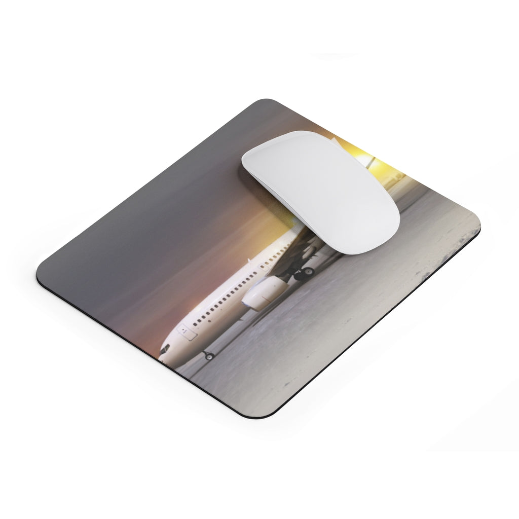 AIRCRAFT EVENING-  MOUSE PAD Printify