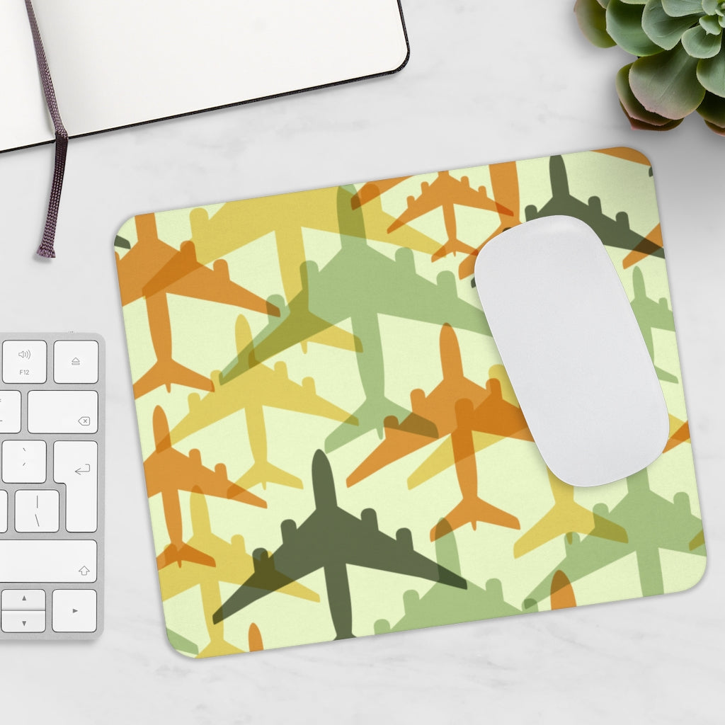 AVIATION  HEARTBEAT -  MOUSE PAD Printify