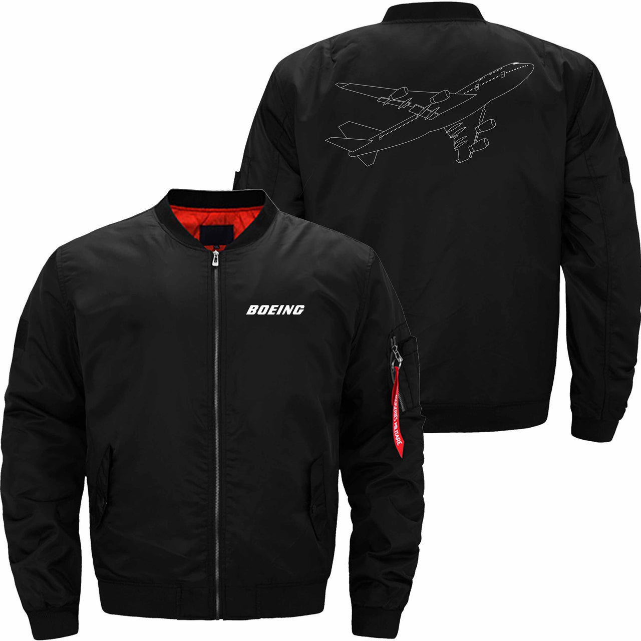 Boeing 747 Ma-1 Bomber Jacket Flight Jacket Aviator Jacket THE AV8R