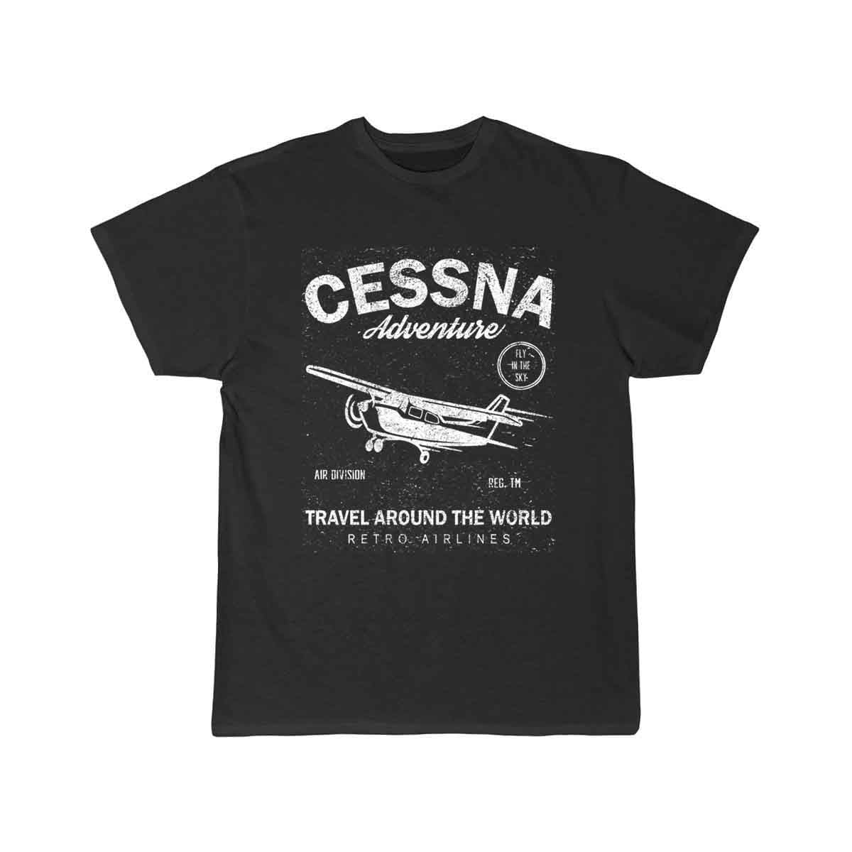 84 PILOT - SHIRT CESSNA FLIGHTJRT AIRCRAFT PLANE T - SHIRT - PILOTSX