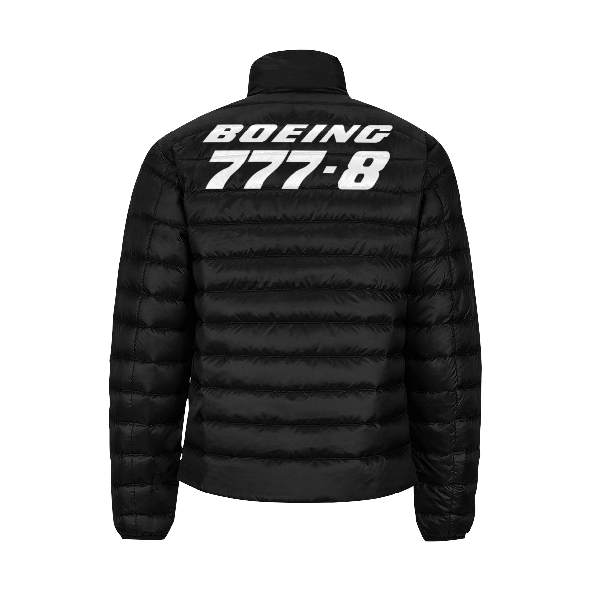 BOEING 777 Men's Stand Collar Padded Jacket e-joyer