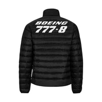 Thumbnail for BOEING 777 Men's Stand Collar Padded Jacket e-joyer