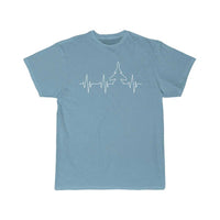 Thumbnail for Airplane Fighter Jet Heartbeat Flying Aeroplane T Shirt THE AV8R