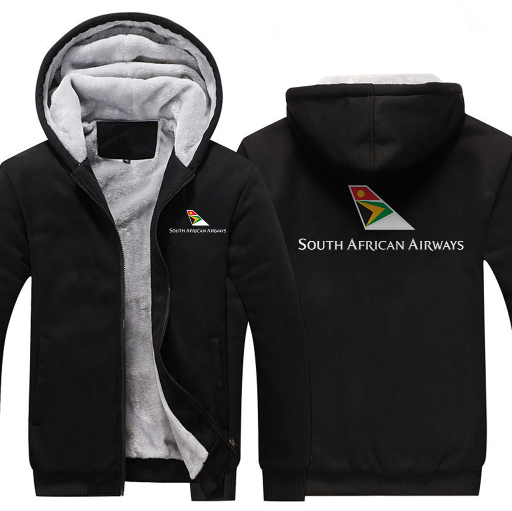 SOUTH AFRICAN AIRLINES  JACKETS FLEECE SWEATSHIRT