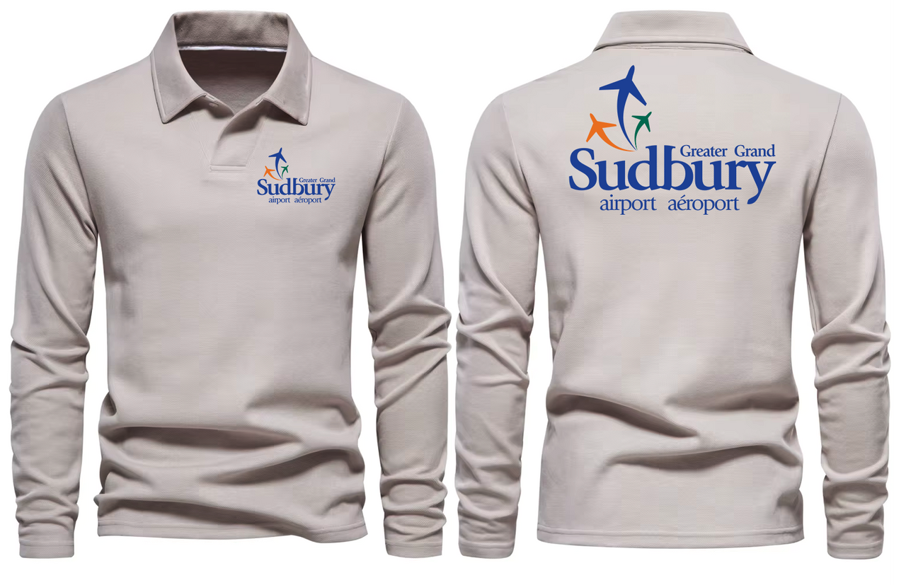 GREATER AIRPORT LONG SLEEVE  POLO