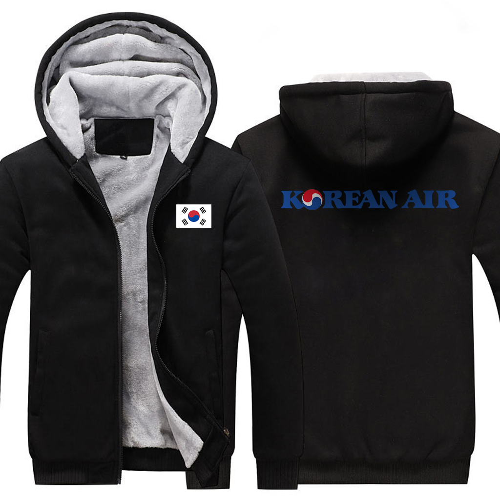 KOREAN AIRLINES  JACKETS FLEECE SWEATSHIRT