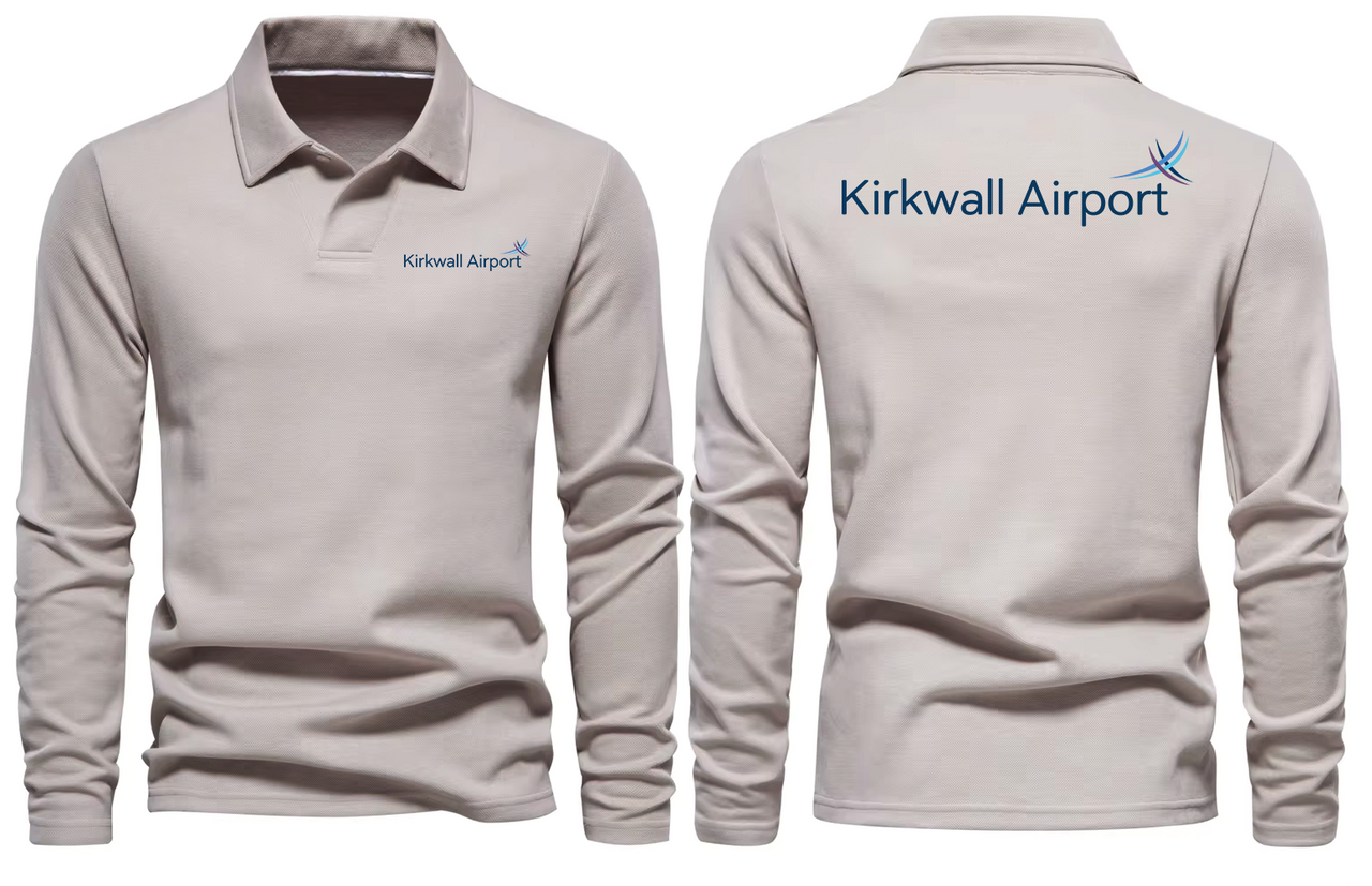 KIRAKWALL AIRPORT LONG SLEEVE  POLO