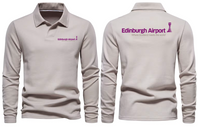 Thumbnail for AER EDINBURG AIRPORT LONG SLEEVE  POLO