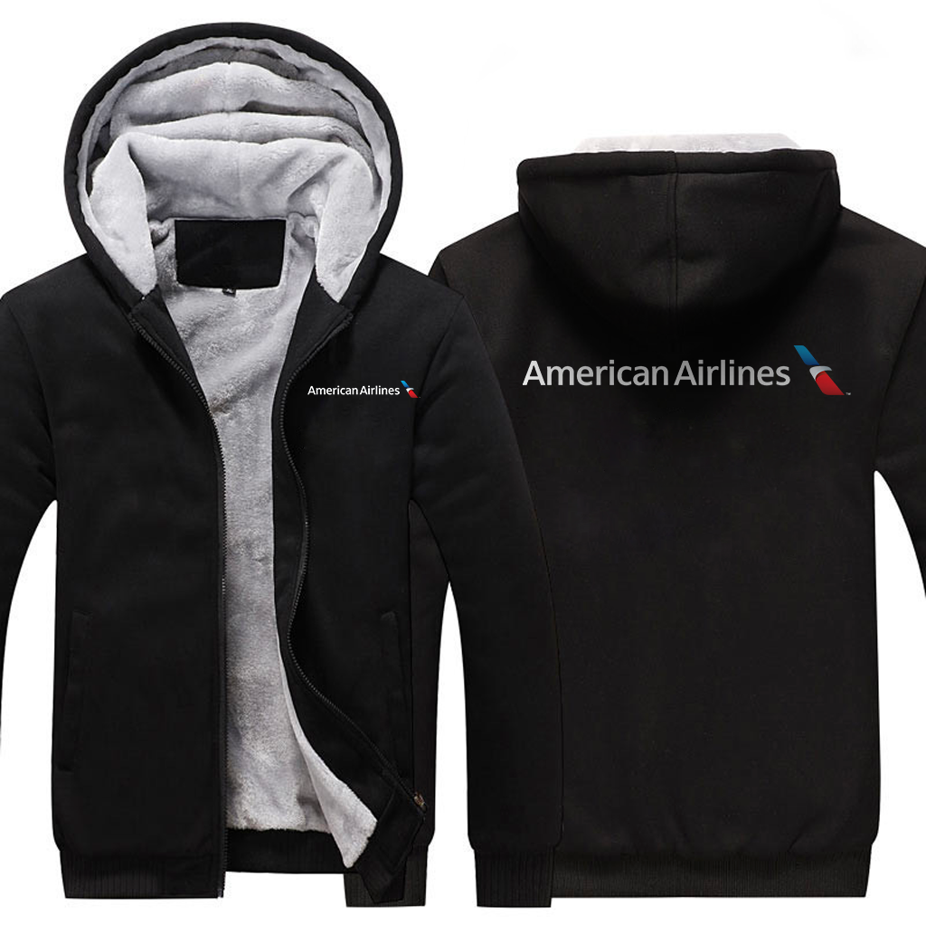 AMERICAN AIRLINES  JACKETS FLEECE SWEATSHIRT 1