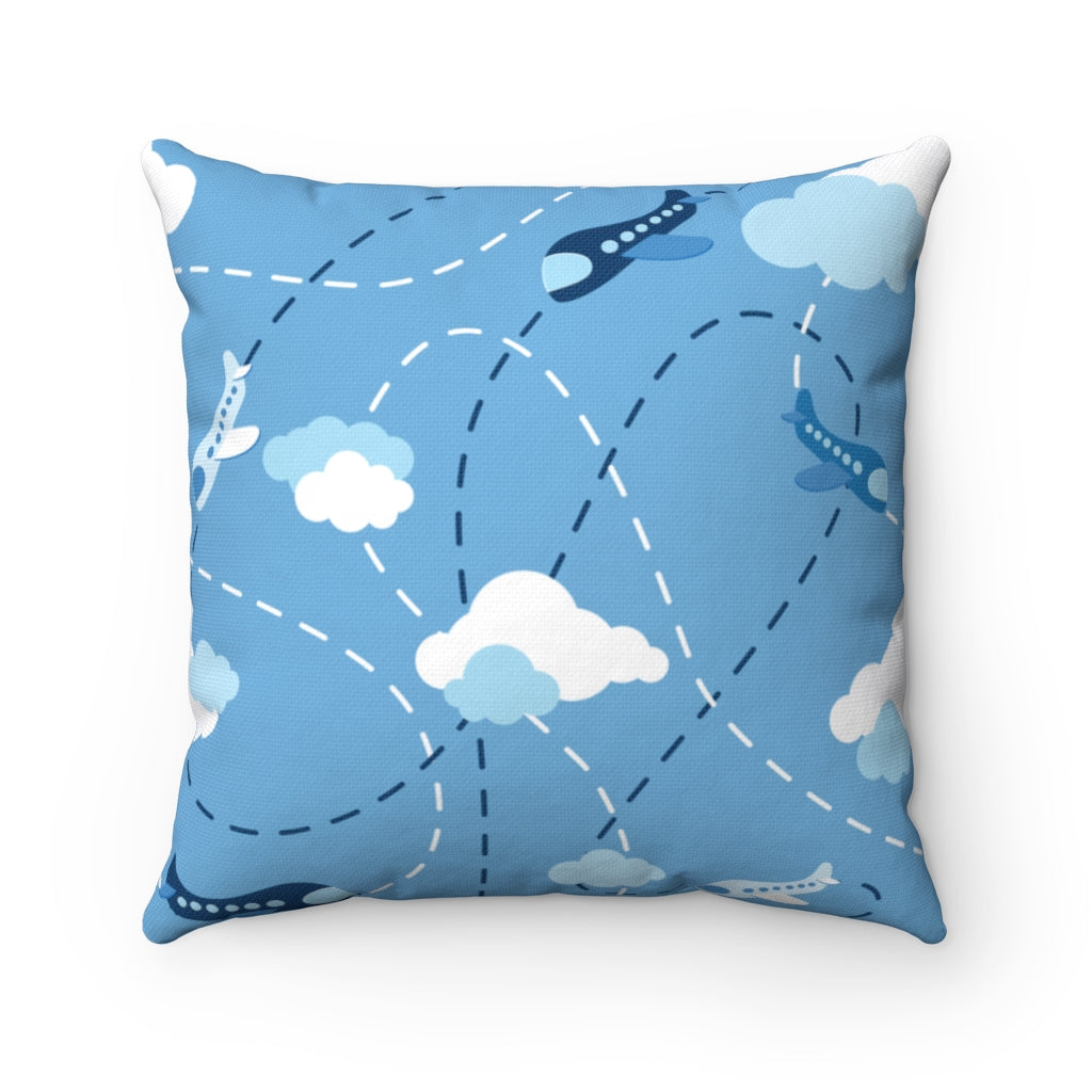 TRAVEL AROUND  PILLOW Printify