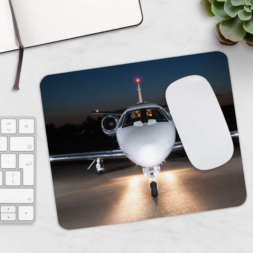 AVIATION NIGHT  -  MOUSE PAD Printify