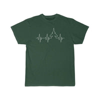 Thumbnail for Airplane Fighter Jet Heartbeat Flying Aeroplane T Shirt THE AV8R