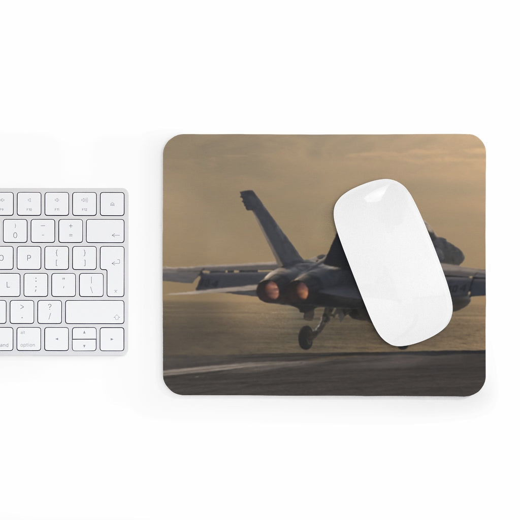 AVIATION RUNWAY MORNING -  MOUSE PAD Printify