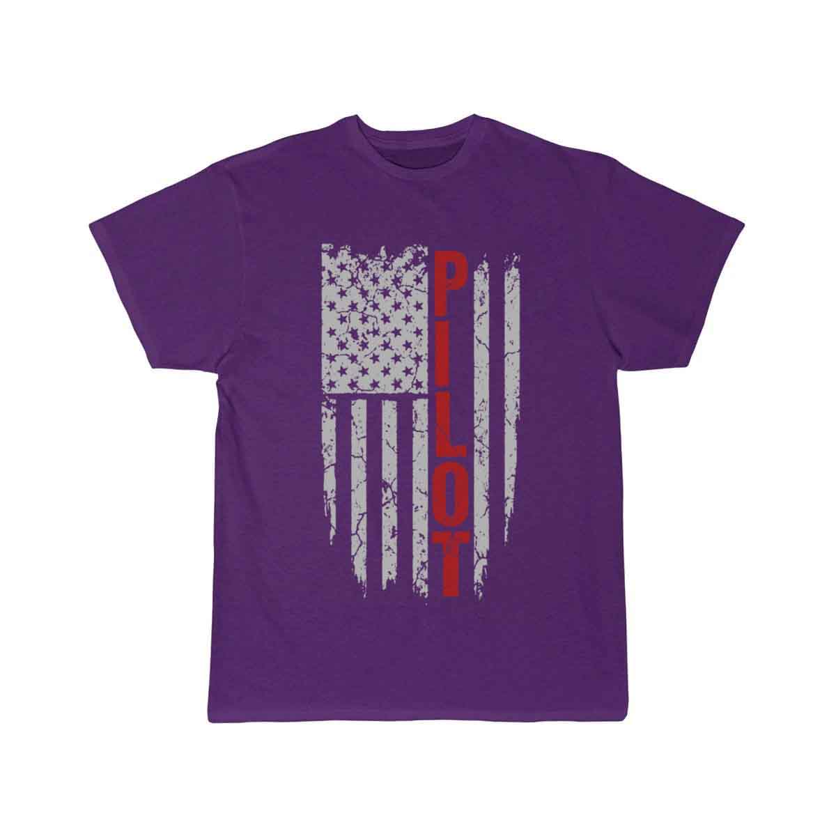 Pilot - United States of American flag T SHIRT THE AV8R