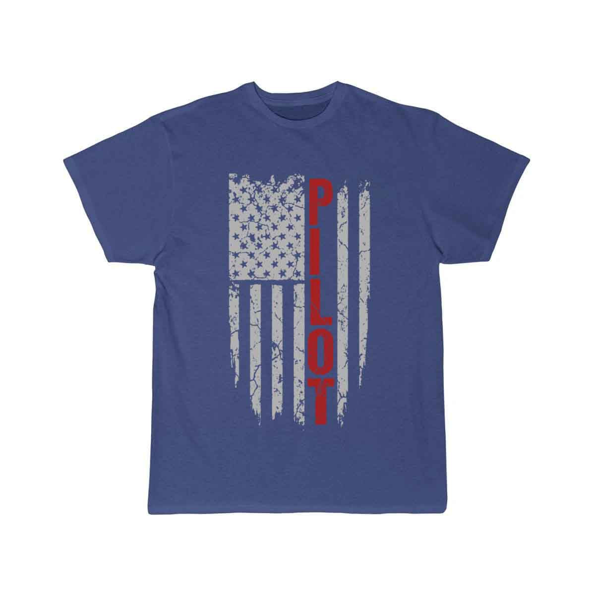 Pilot - United States of American flag T SHIRT THE AV8R