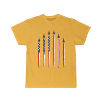 Thumbnail for American Flag USA Airplane Jet Fighter T Shirt THE AV8R