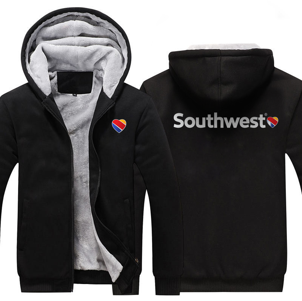 SOUTHWEST AIRLINES  JACKETS FLEECE SWEATSHIRT