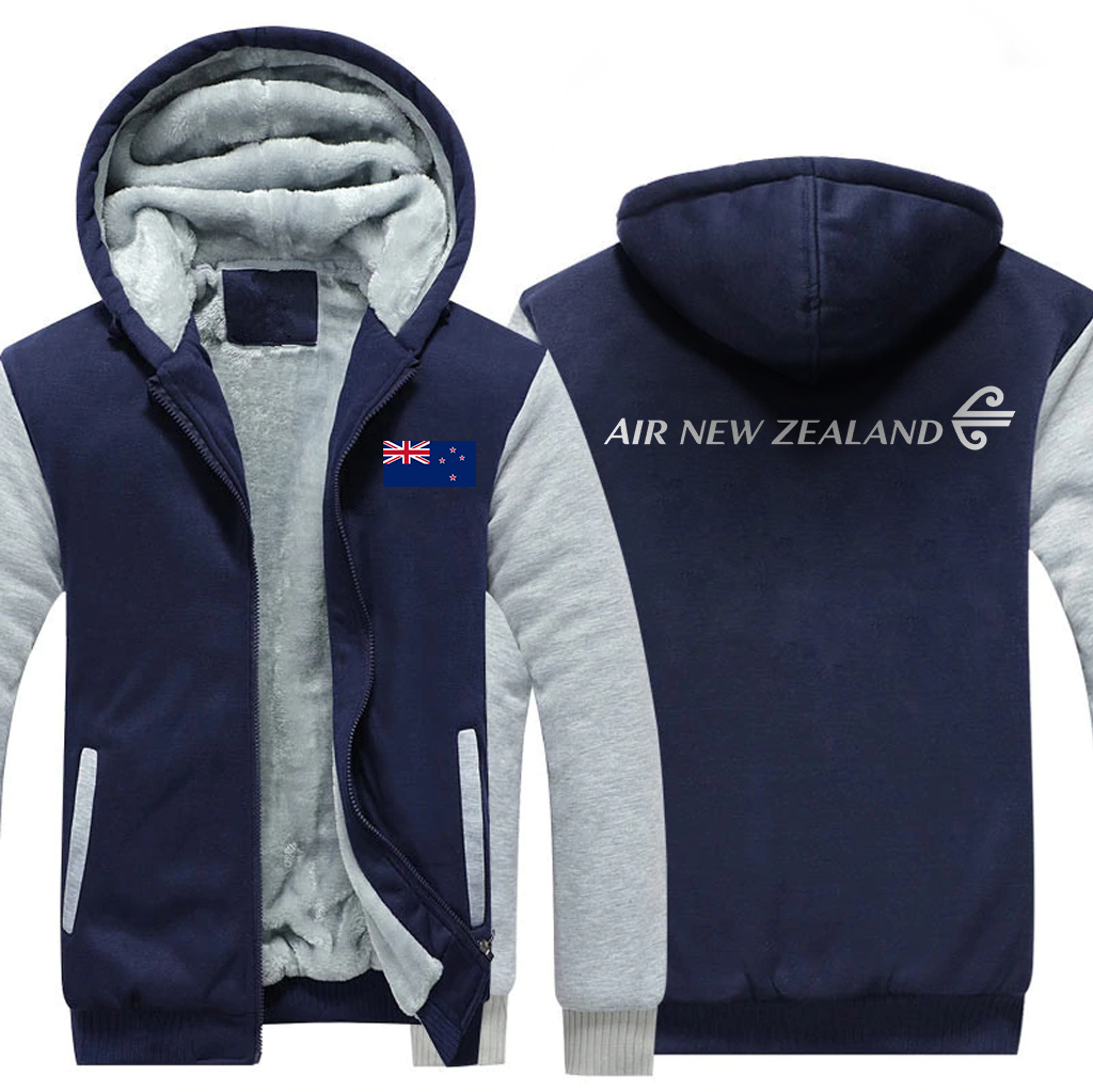 NEW ZEALAND AIRLINES  JACKETS FLEECE SWEATSHIRT