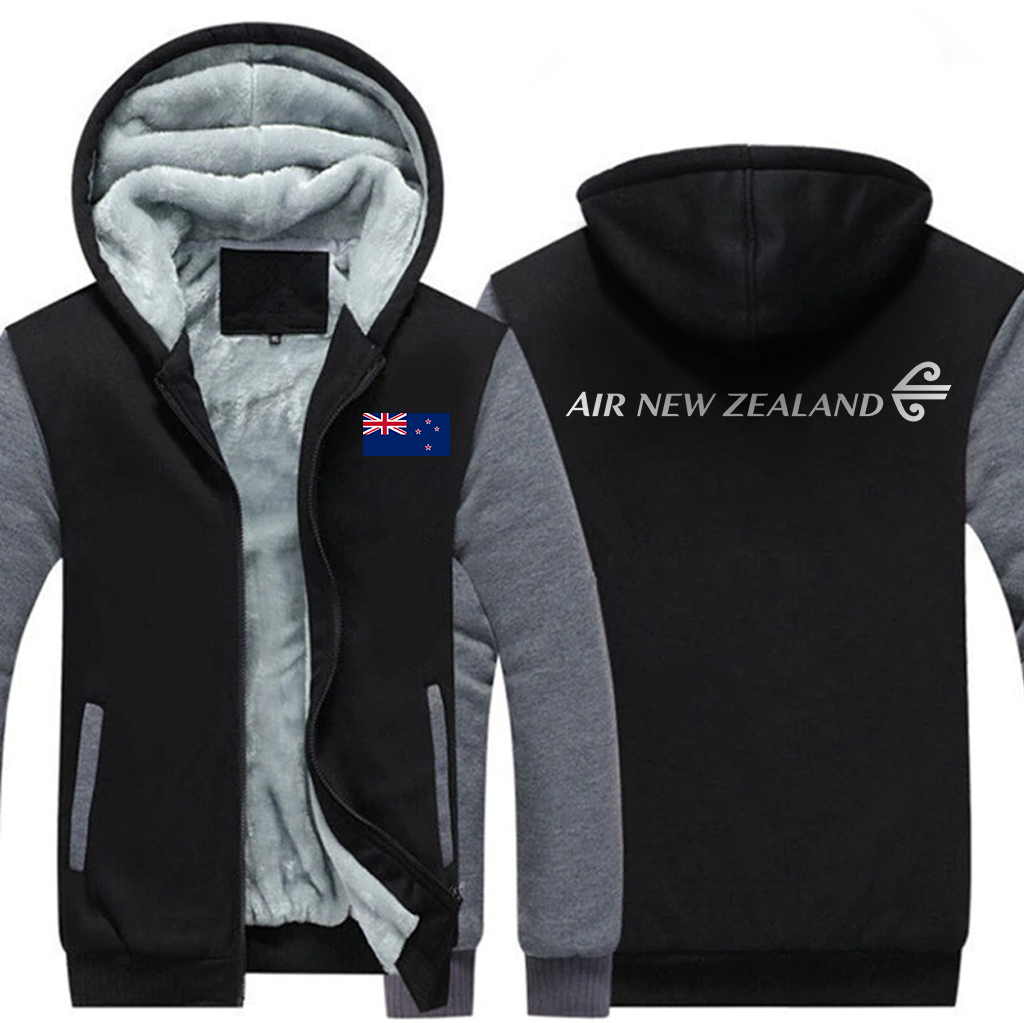 NEW ZEALAND AIRLINES  JACKETS FLEECE SWEATSHIRT