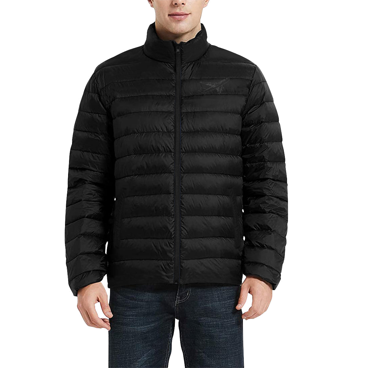 BOEING 747 Men's Stand Collar Padded Jacket e-joyer