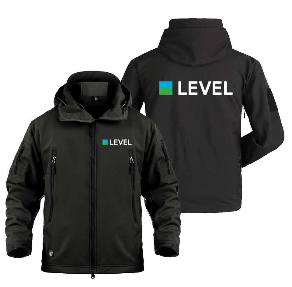 LEVEL AIRLINES DESIGNED MILITARY FLEECE THE AV8R