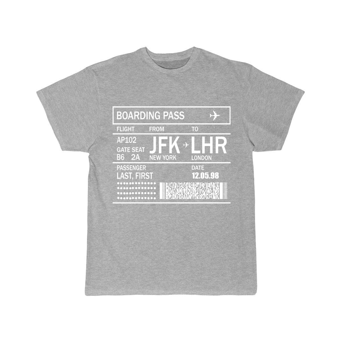 BOARDING PASS T SHIRT THE AV8R