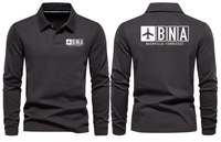 Thumbnail for BNA AIRPORT LONG SLEEVE POLO