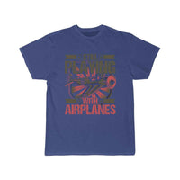 Thumbnail for Airplane Aircraft Aviator Pilot T-SHIRT THE AV8R