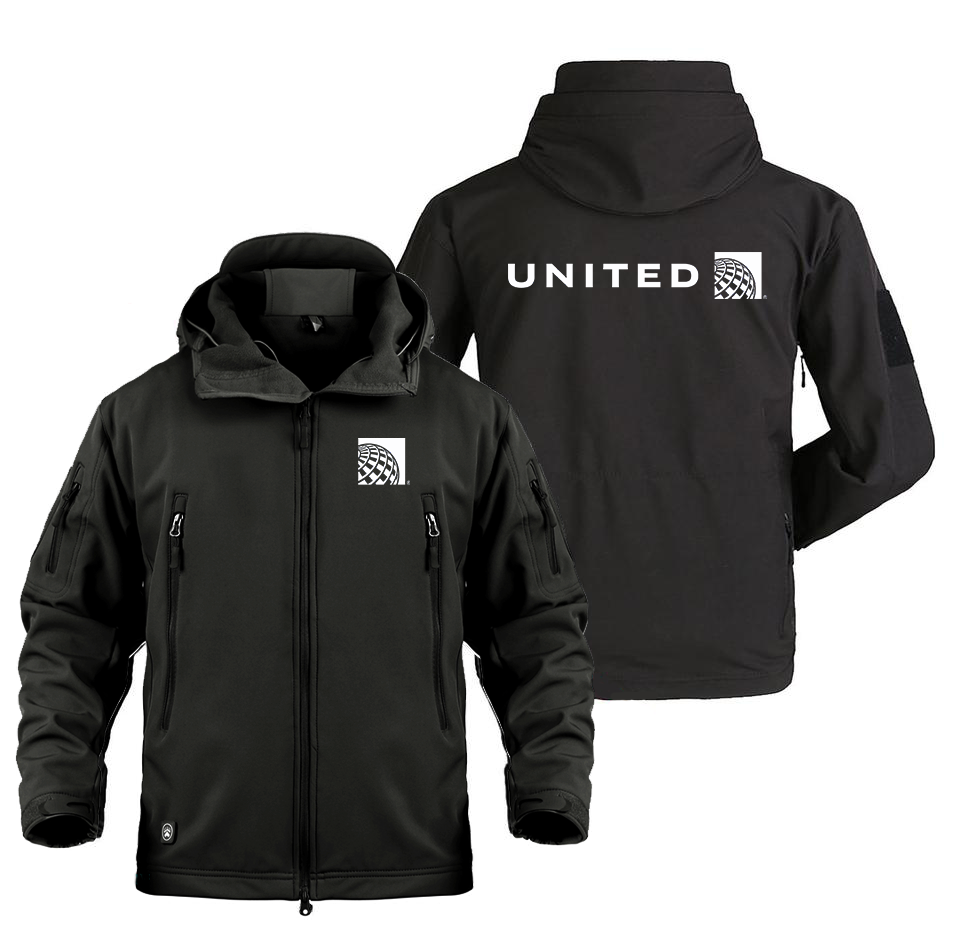 UNITED AIRLINES DESIGNED MILITARY FLEECE THE AV8R